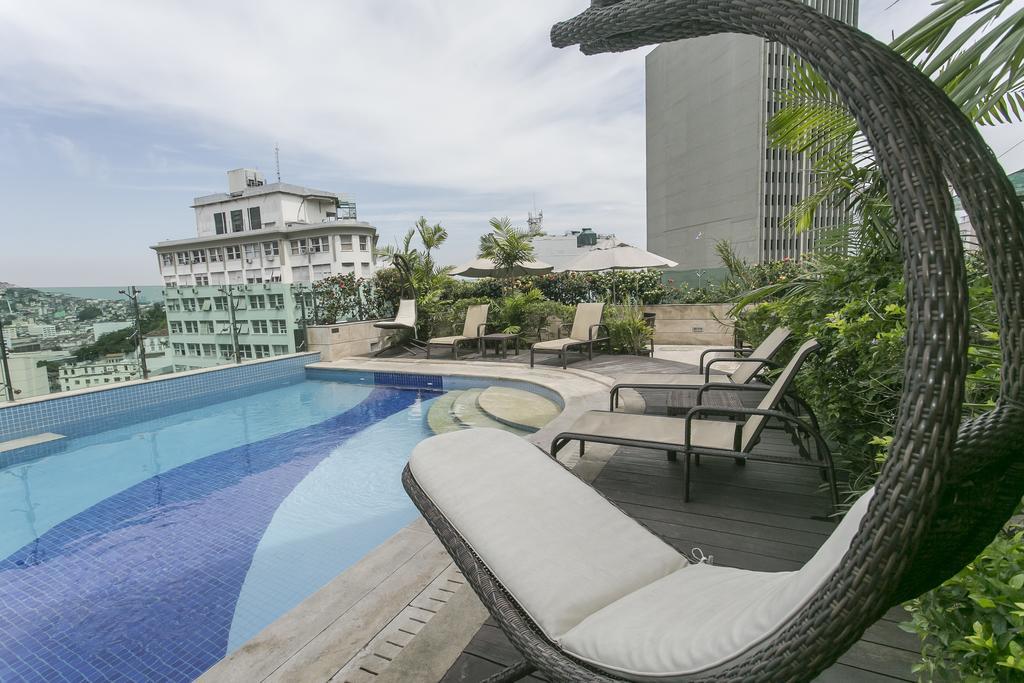 Hotel Atlantico Tower Рио-де-Жанейро Экстерьер фото Rooftop pool