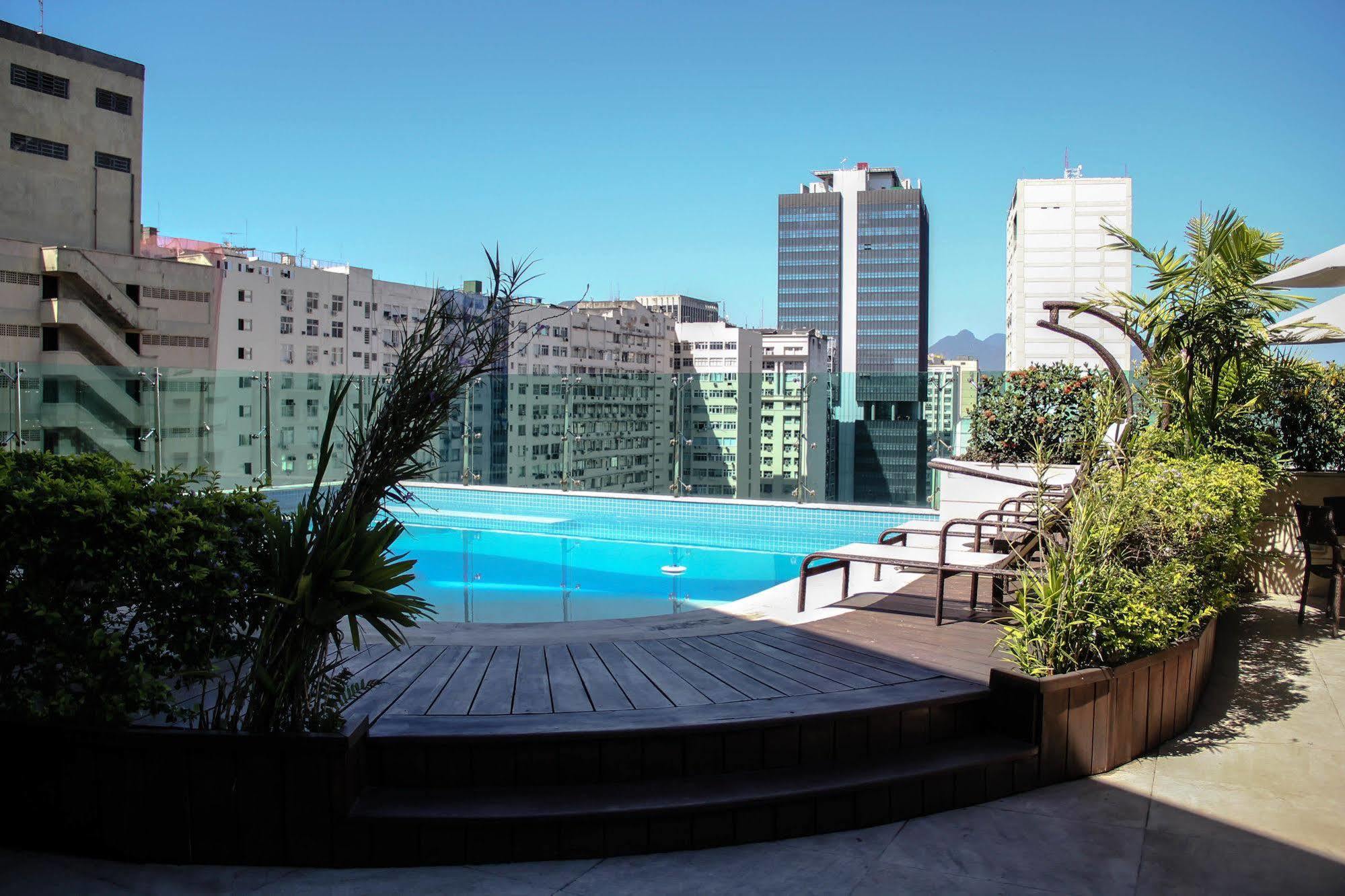Hotel Atlantico Tower Рио-де-Жанейро Экстерьер фото The pool of the hotel